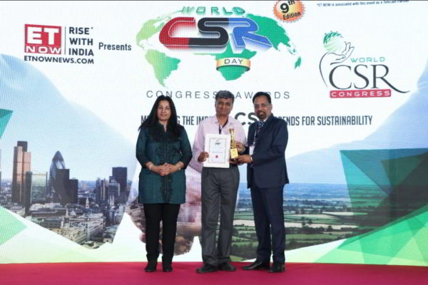 Magic Bus won the Best Livelihood Approach award at ET Now’s World CSR Day Congress & Awards.